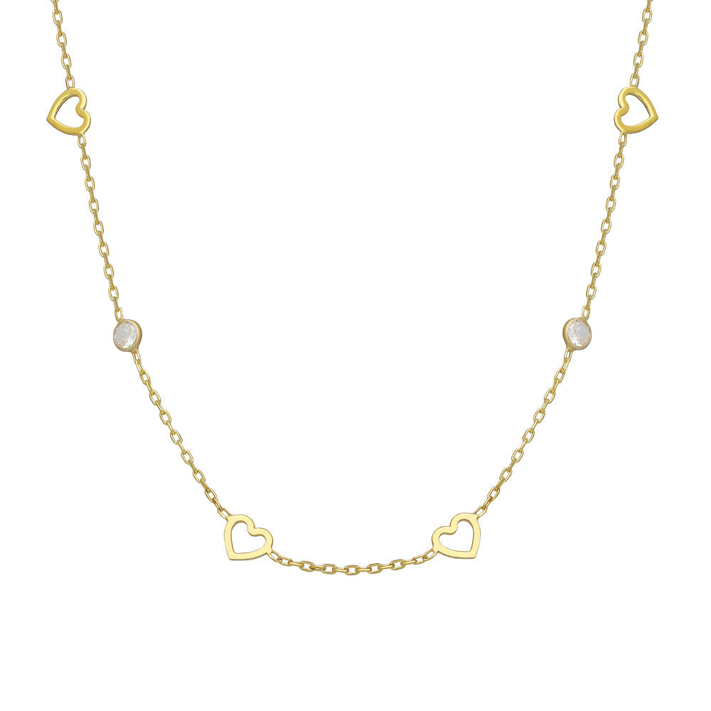 SERENTY HERZ HALSKETTE | 925 SILBER