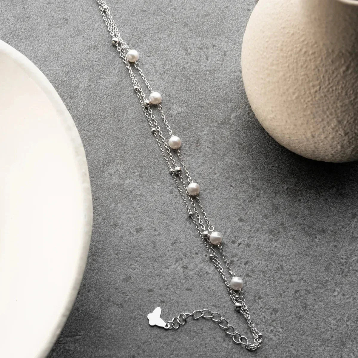 PERLENARMBAND | 925 SILBER