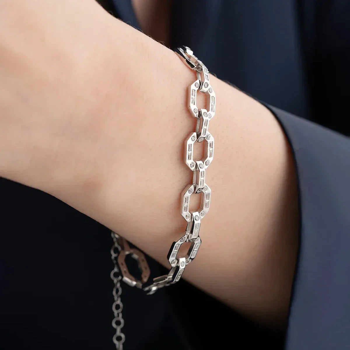FINESSE STEIN ARMBAND | 925 SILBER