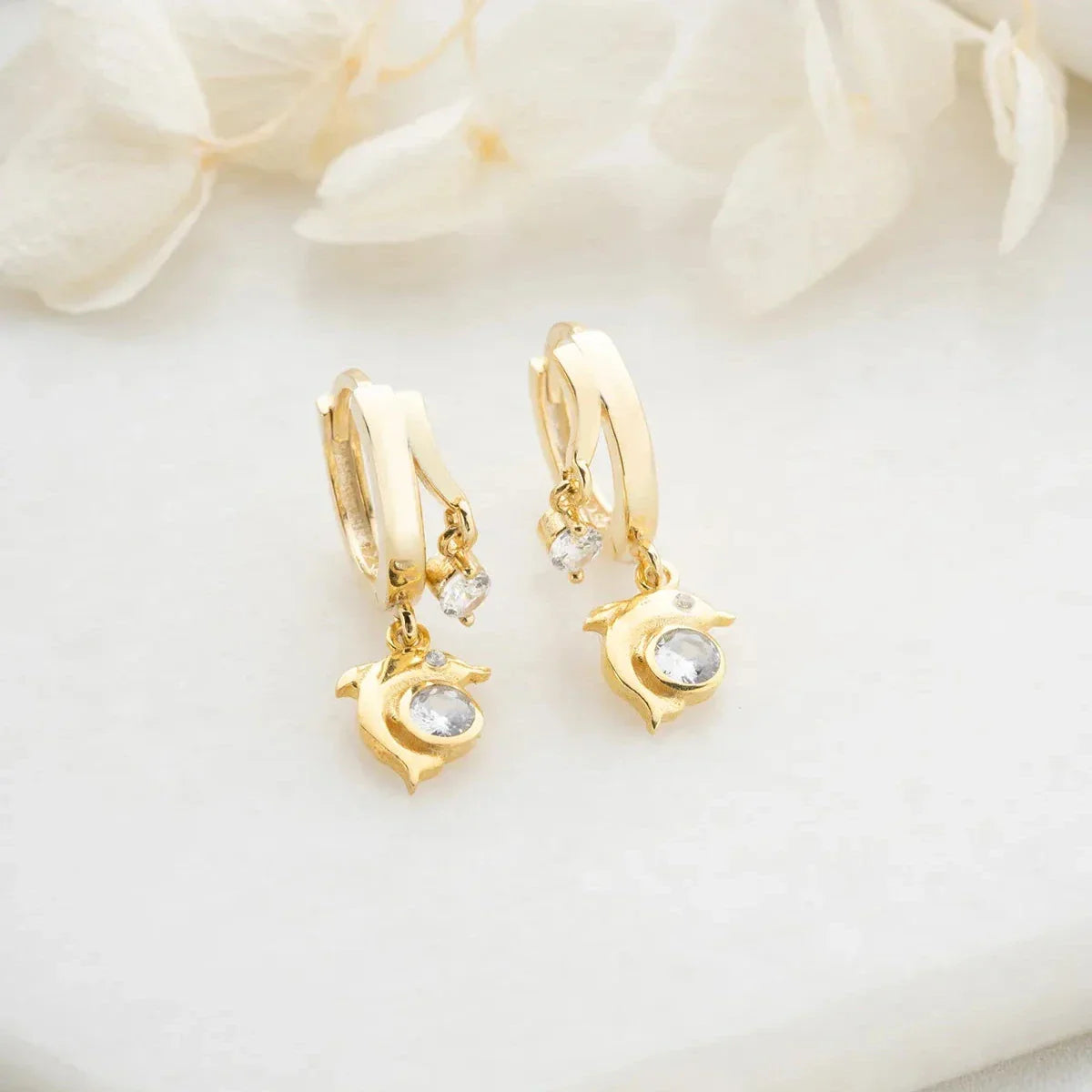 DELPHIN OHRRING | 925 SILBER