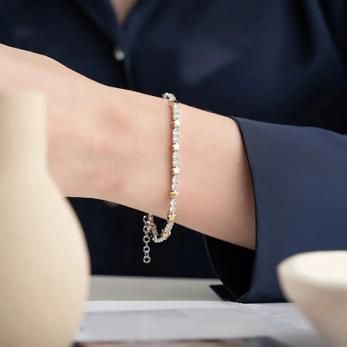 MINI STAR ICEDOUT ARMBAND | 925 SILBER