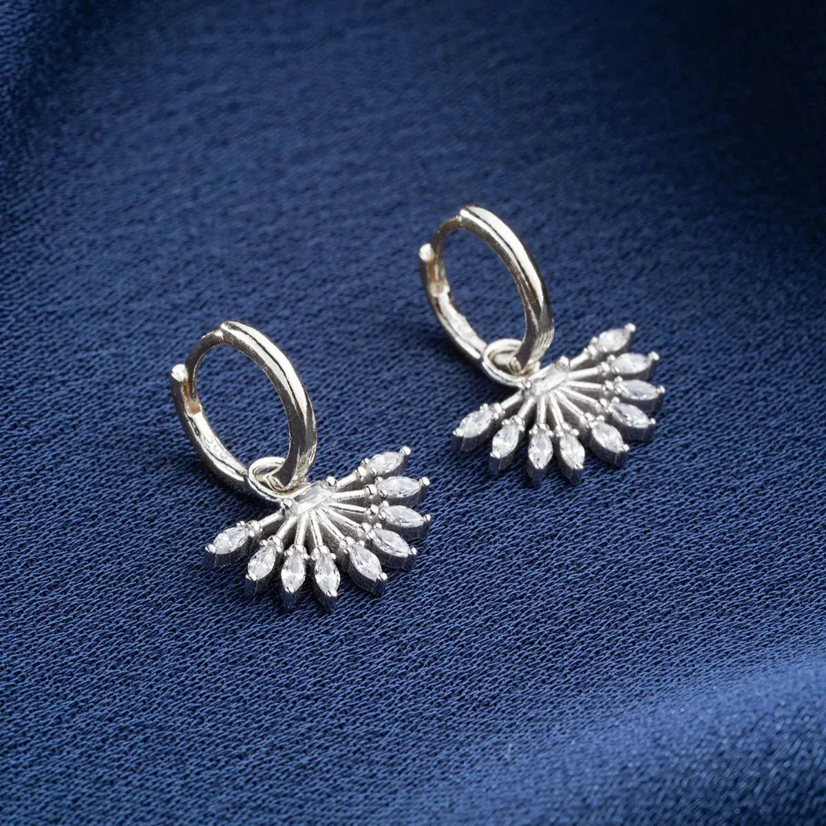 ZIRKONSTEIN SAN OHRRINGE | 925 SILBER