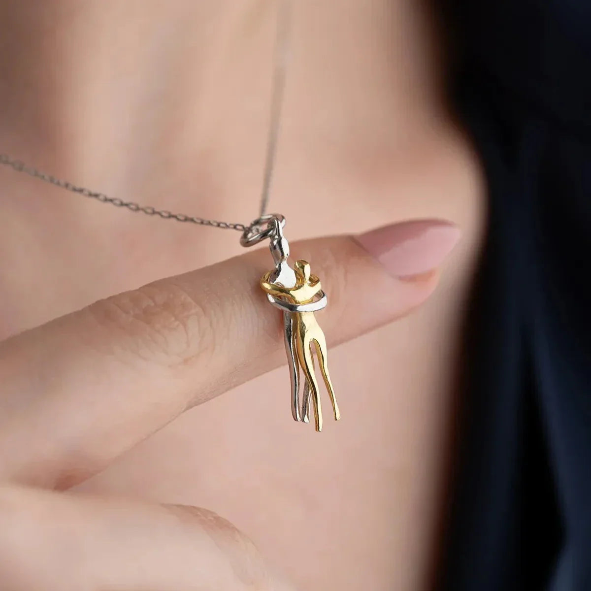 HUG LIEBE HALSKETTE | 925 SILBER