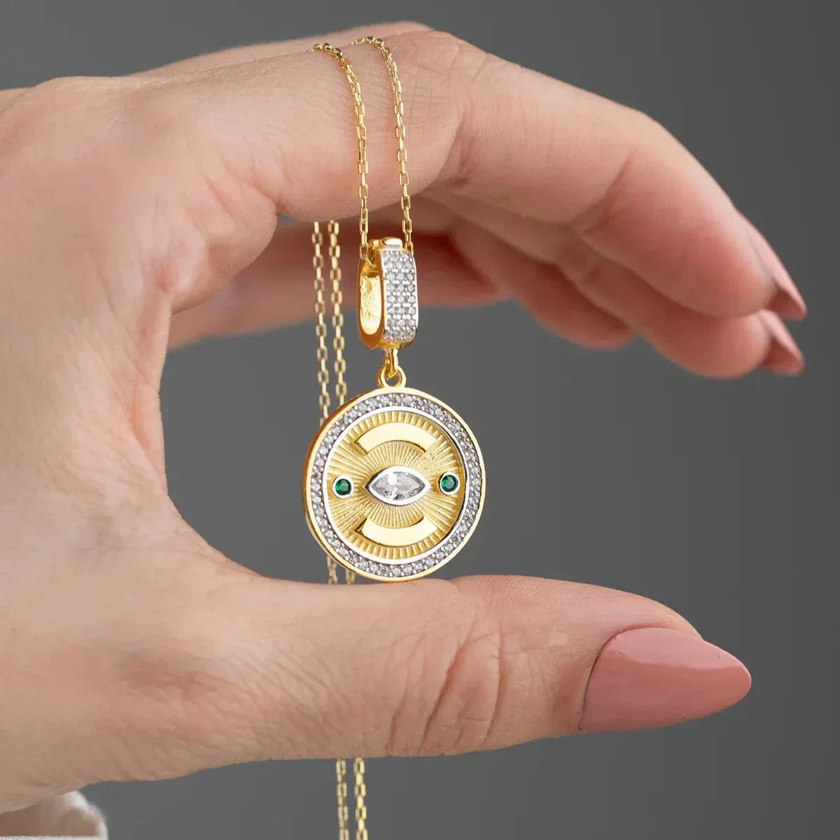 RUBY MOON HALSKETTE | 925 SILBER