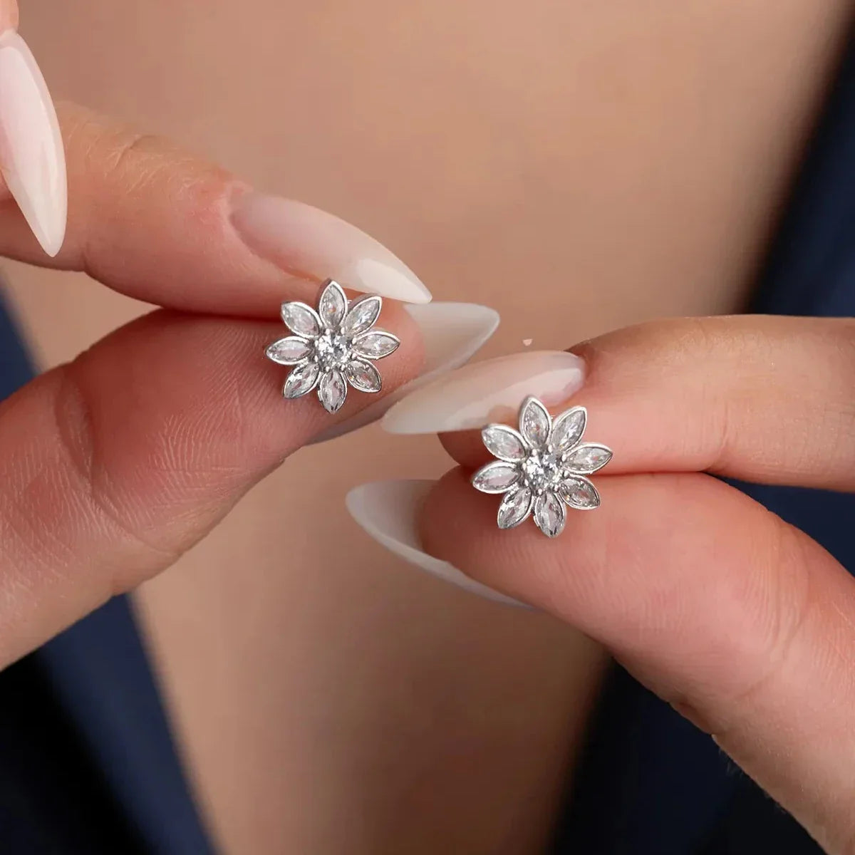 LOTUS BLÜTEN OHRRING | 925 SILBER