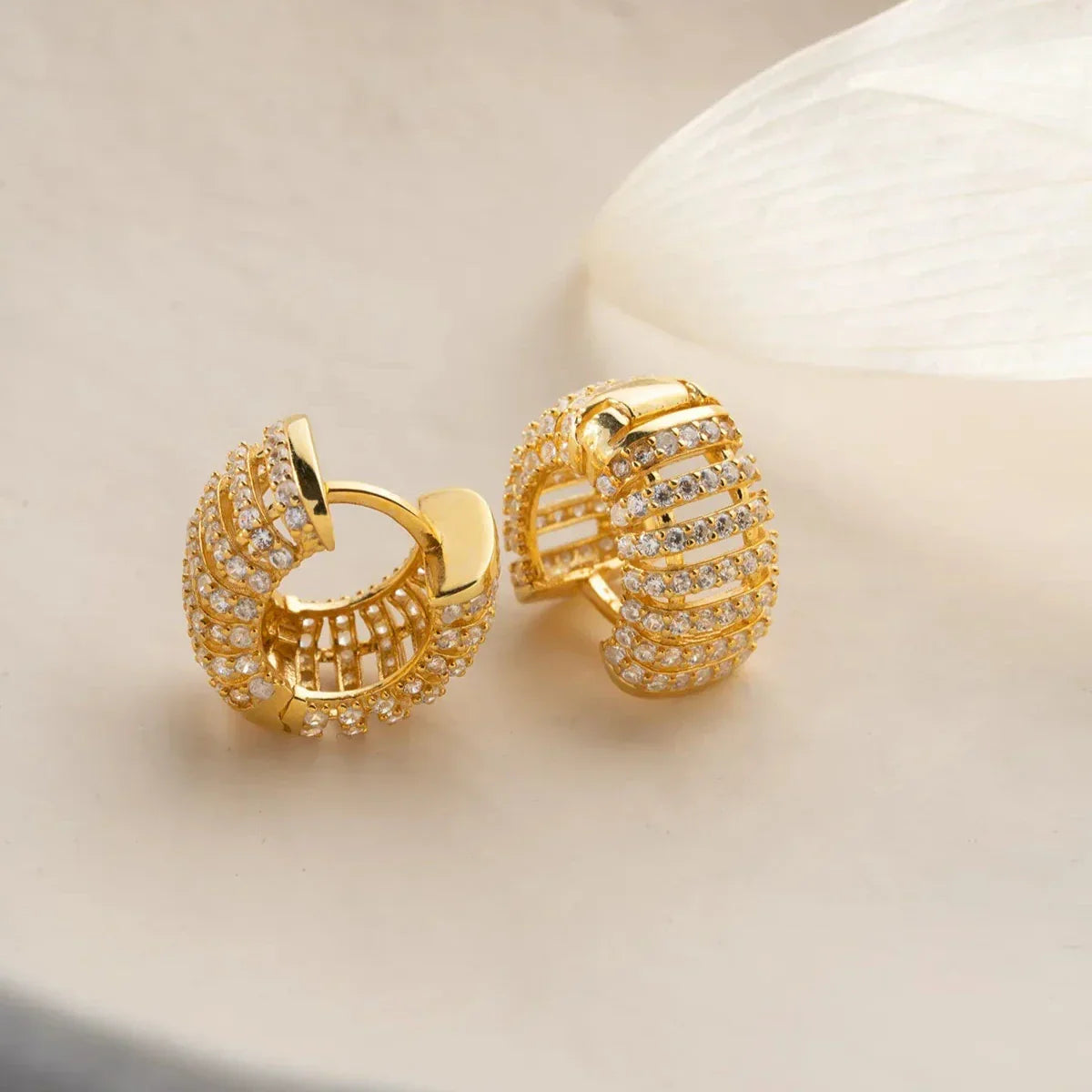 LUNARE OHRRINGE | 925 SILBER