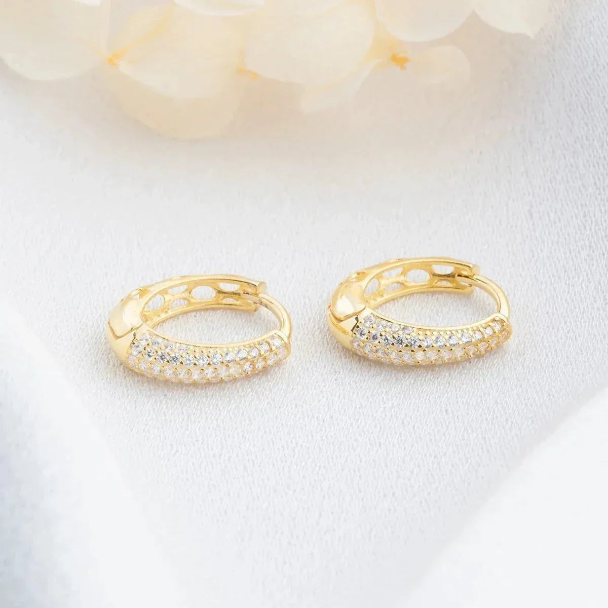 STONE MINI OHRRING | 925 SILBER