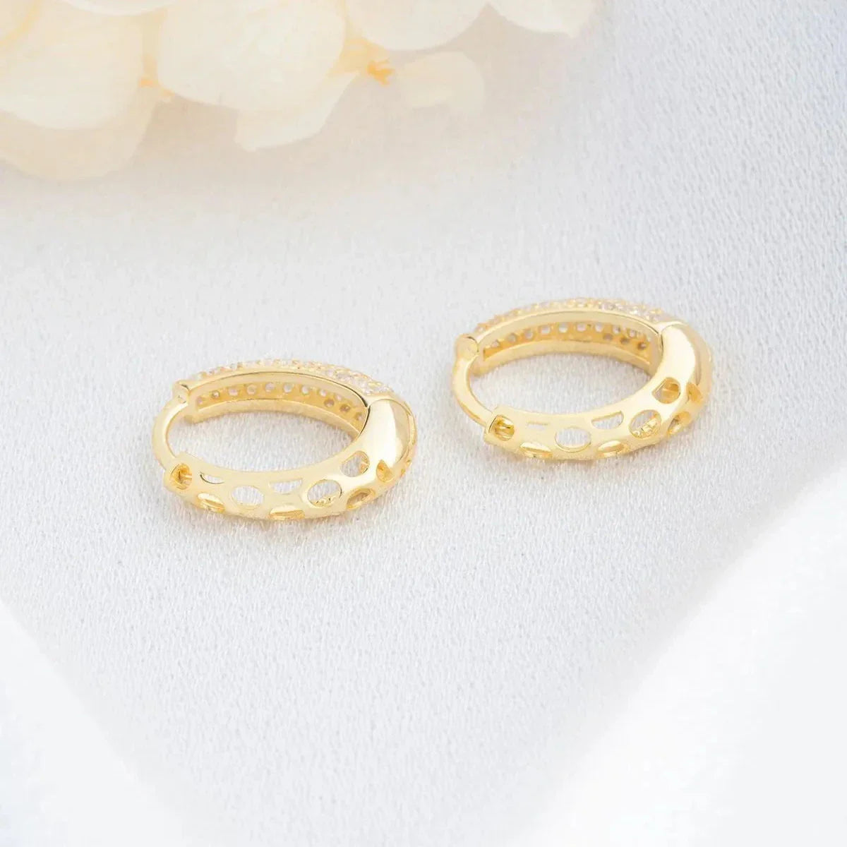 STONE MINI OHRRING | 925 SILBER