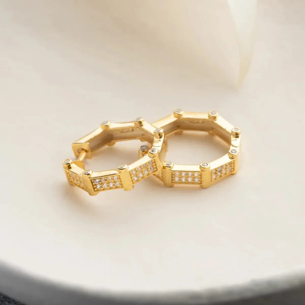 TREND MEDIUM OHRRINGE | 925 SILBER