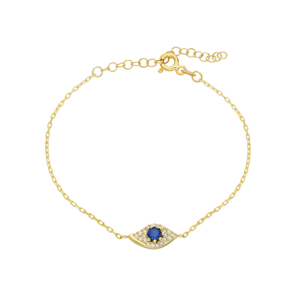 BLUE EYE BRACELET | 925 SILBER