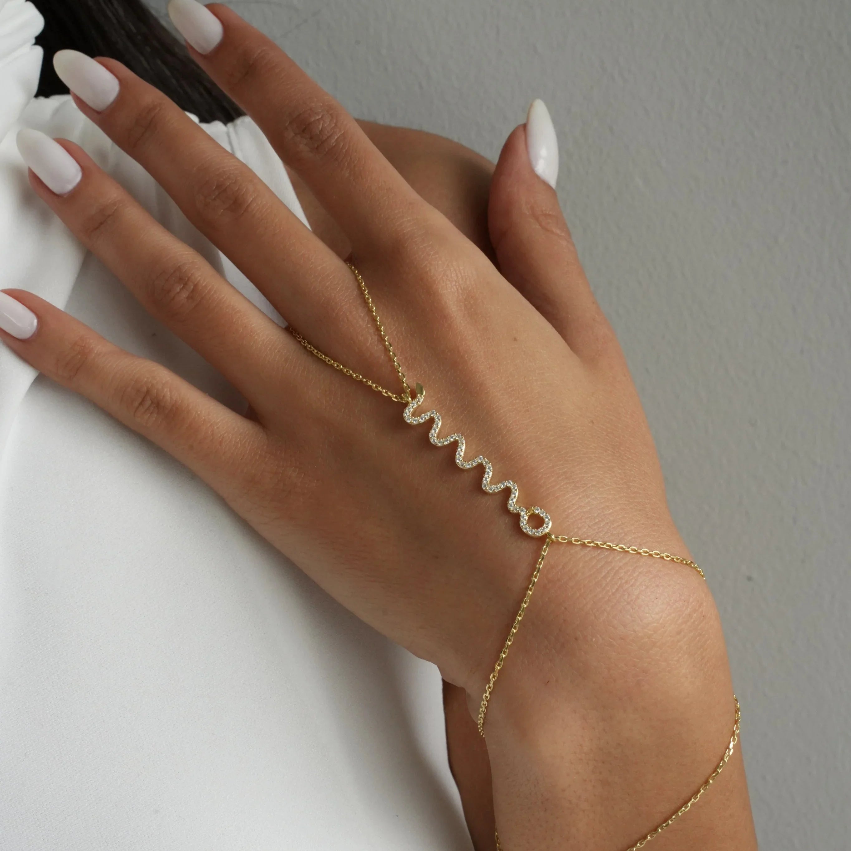 SNAKE HANDKETTE | 925 SILBER