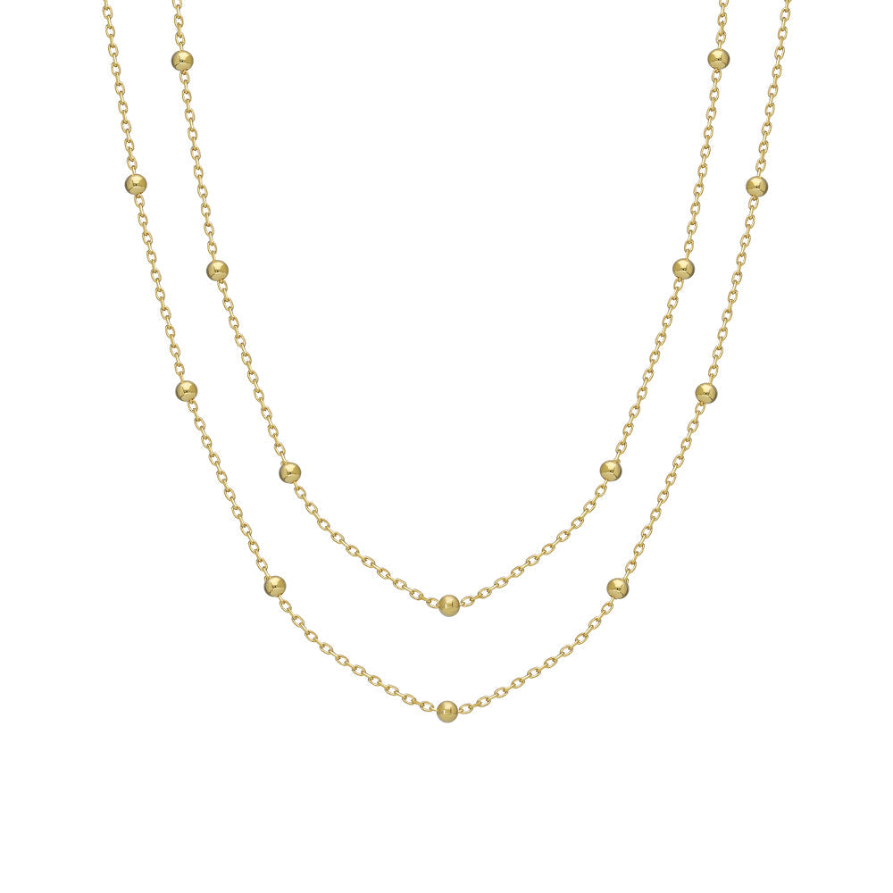 DOUBLE VINTAGE NECKLACE | 925 SILBER