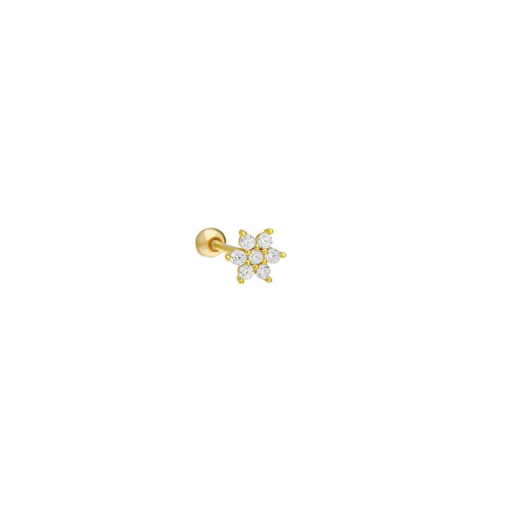 CELESTE ZIRKONIA PIERCING | 925 SILBER