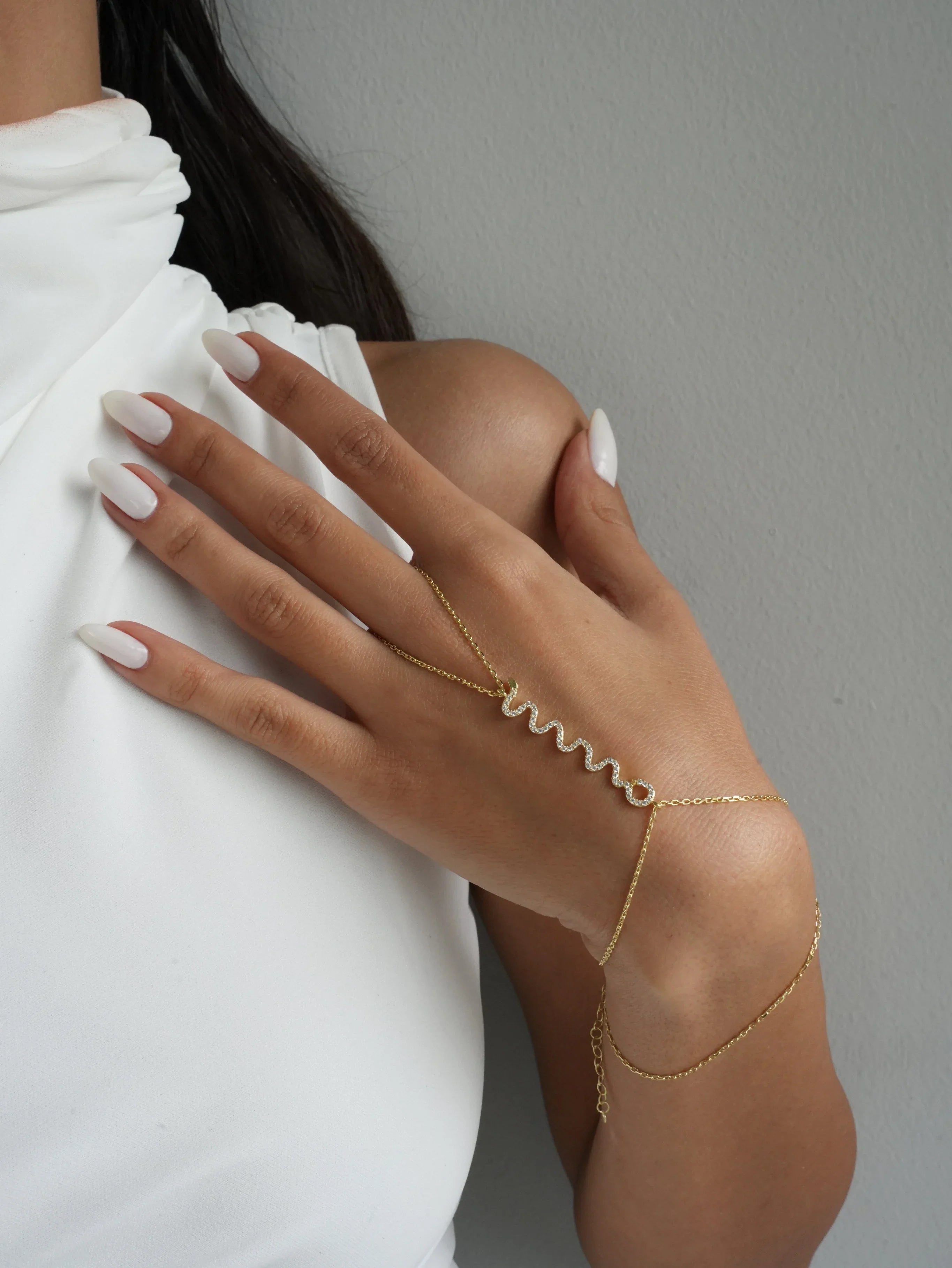 SNAKE HANDKETTE | 925 SILBER