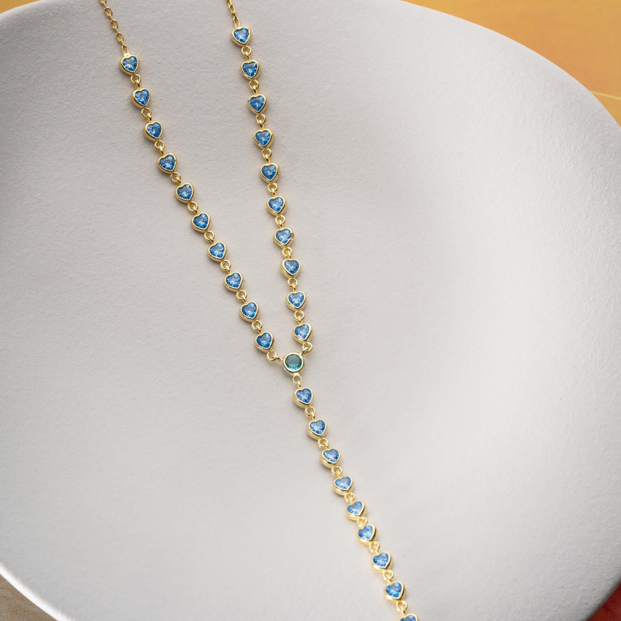 ERO HEART Y KETTE | 925 SILBER