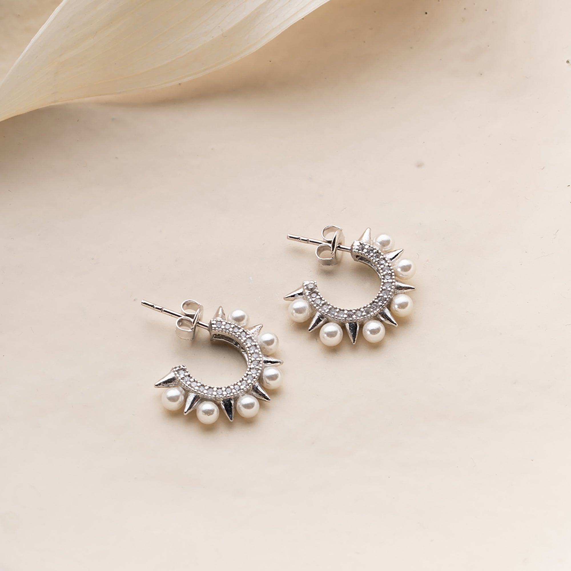 MINA PEARL OHRRINGE | 925 SILBER