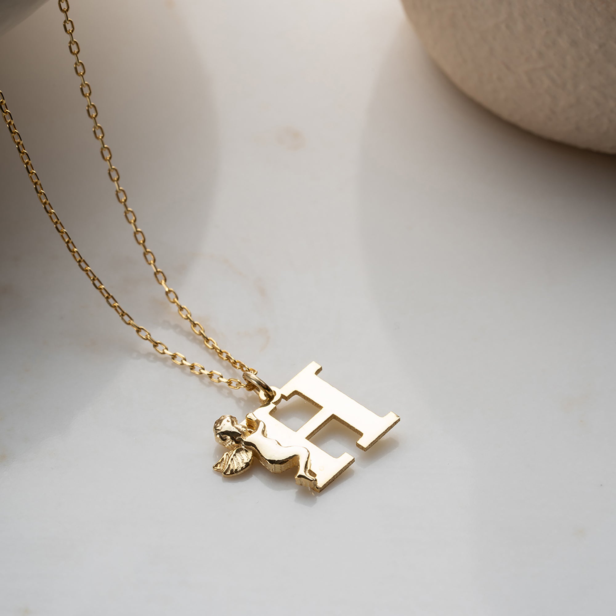 ANGELS BUCHSTABEN KETTE | 925 SILBER