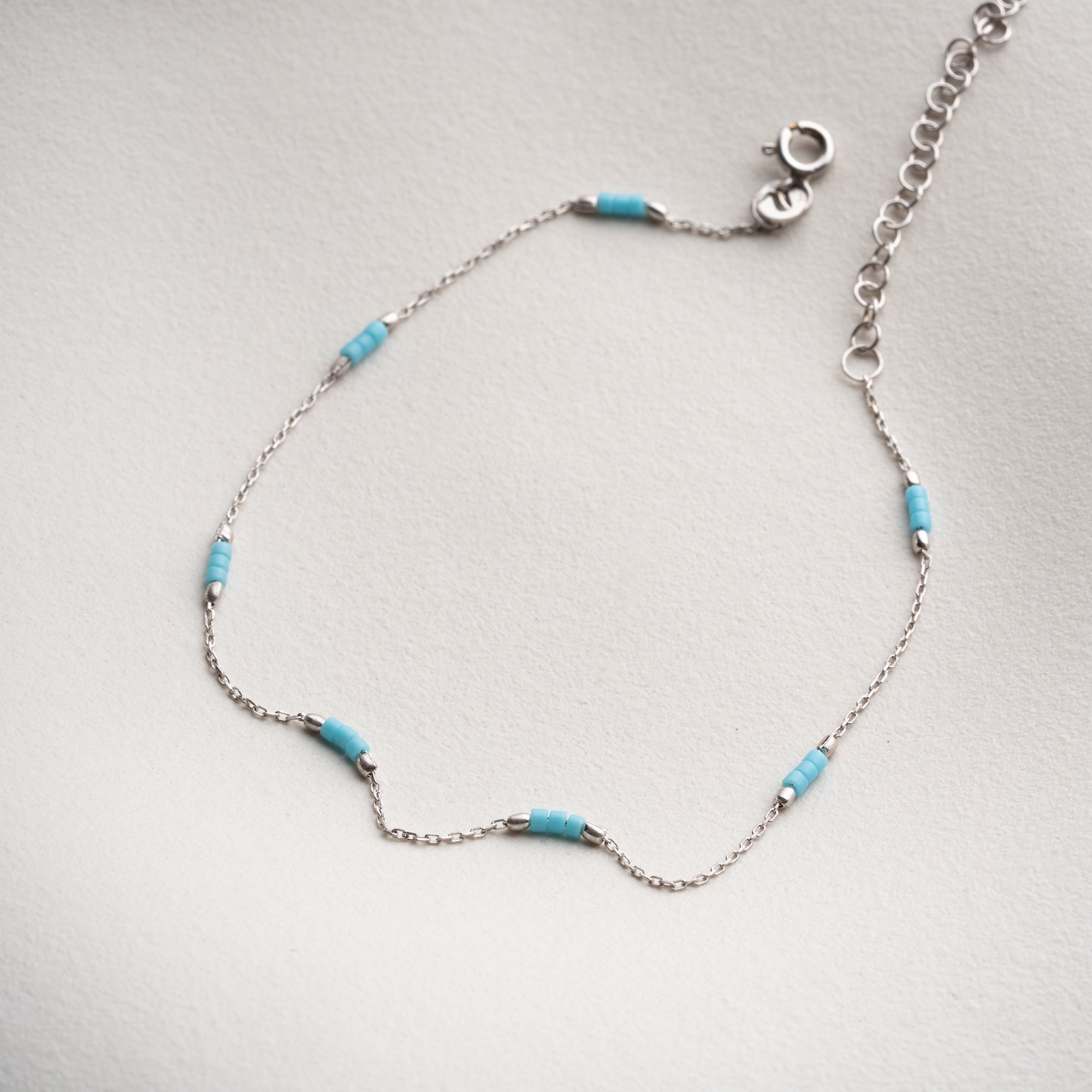 TURQELLE FUSSKETTE | 925 SILBER.