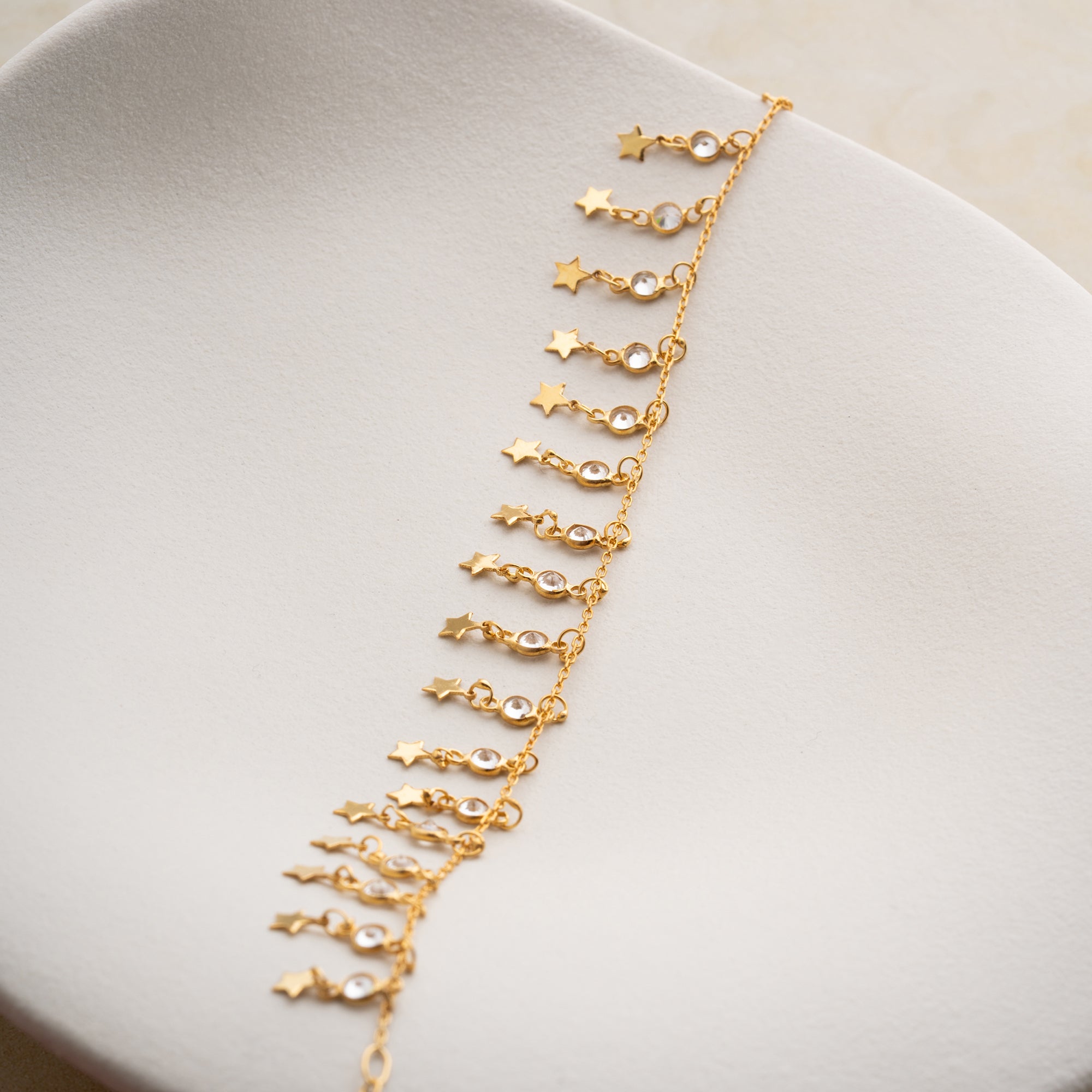 STERN FUSSKETTE | 925 SILBER