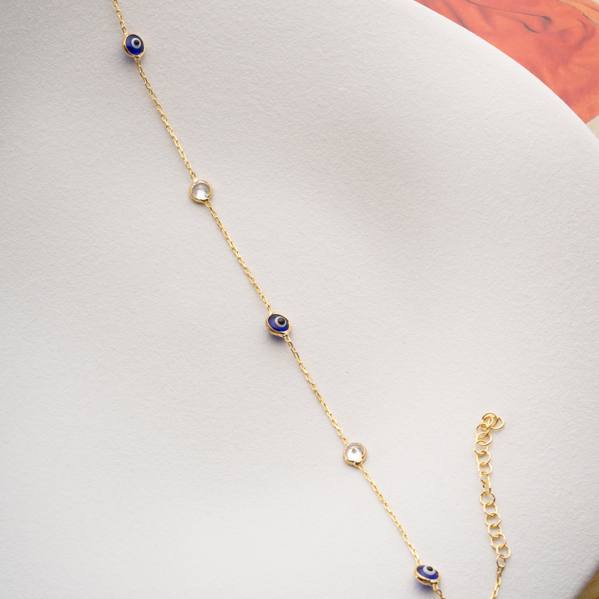 NAZAR X STONE ARMBAND | 925 SILBER