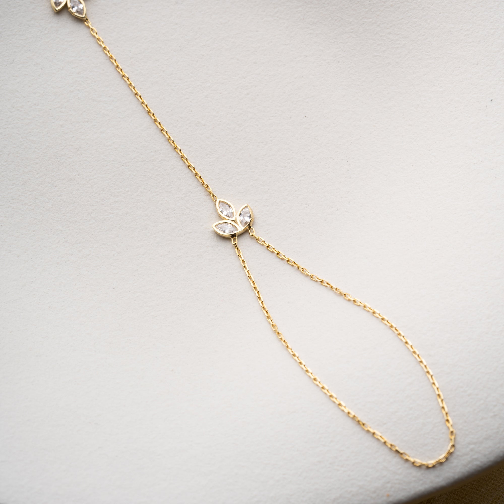 MINI LOTUS HANDKETTE | 925 SILBER