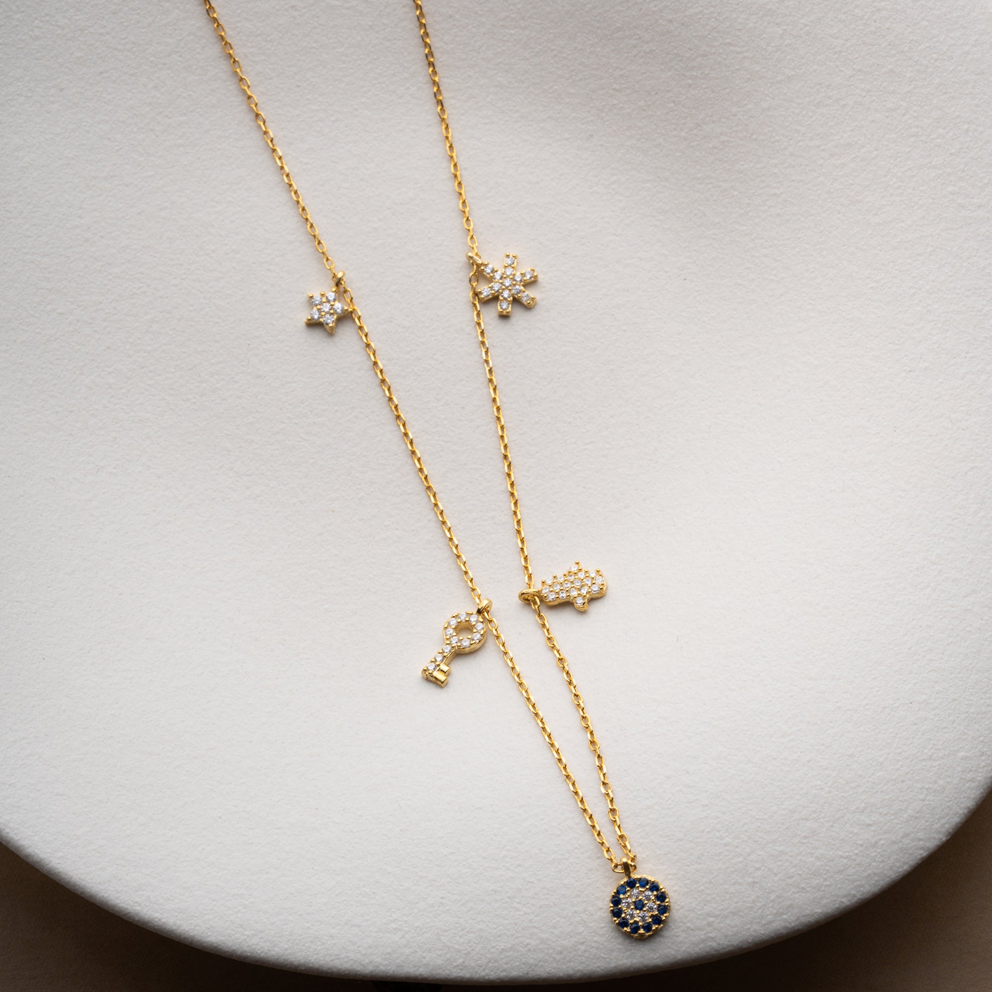 NAZAR CHARM KETTE | 925 SILBER