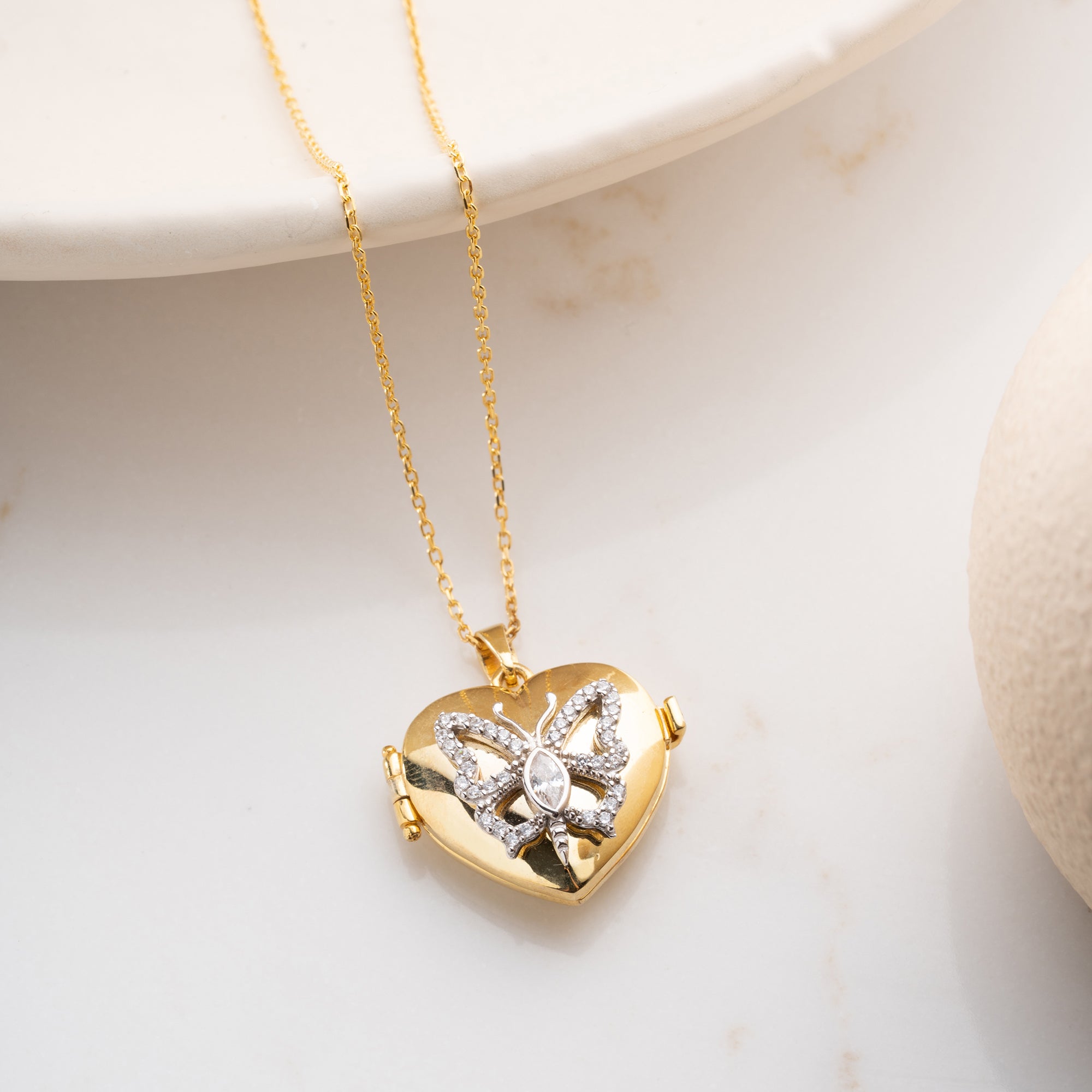 BUTTERFLY ZENE KETTE | 925 SILBER