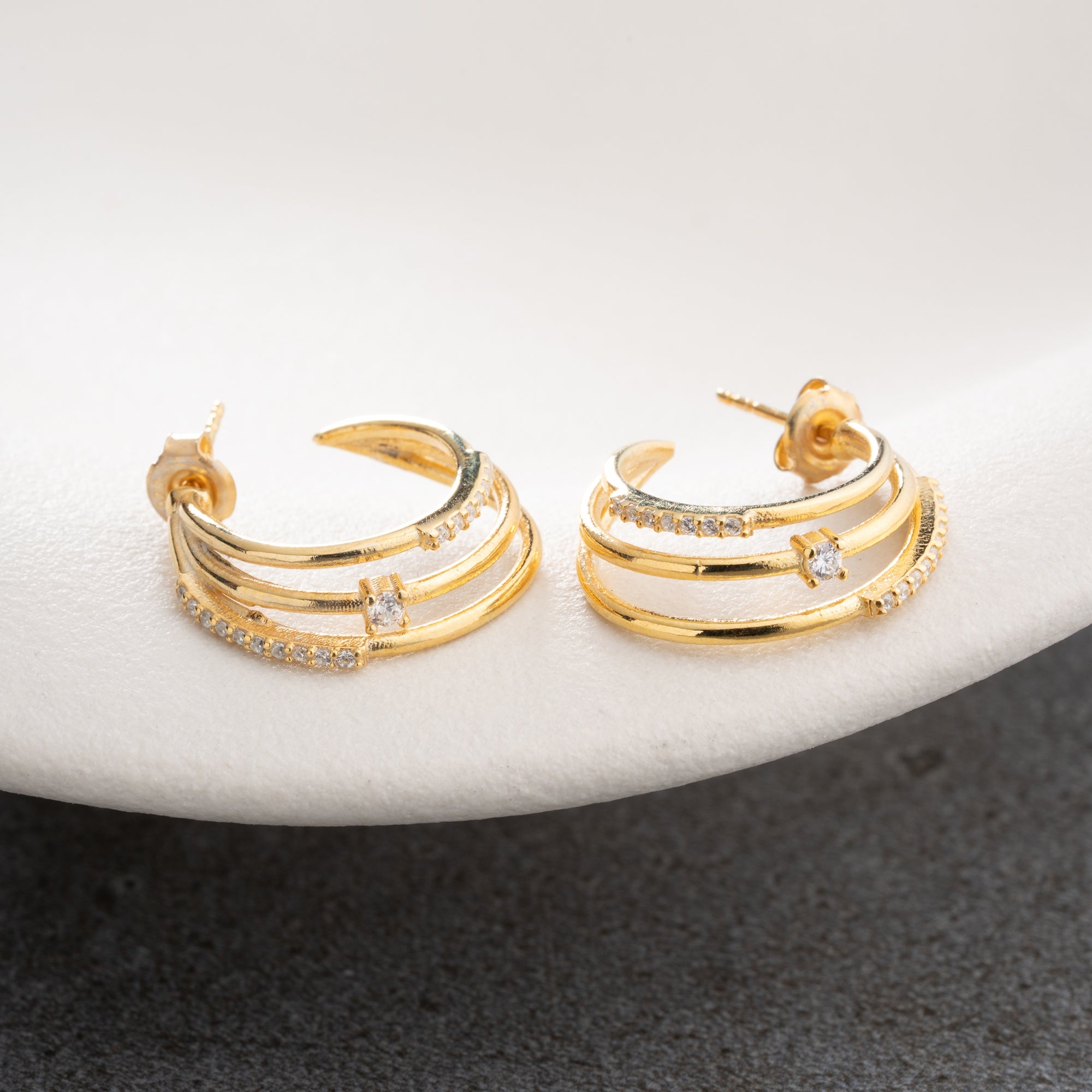 TIBEMI OHRRINGE | 925 SILBER