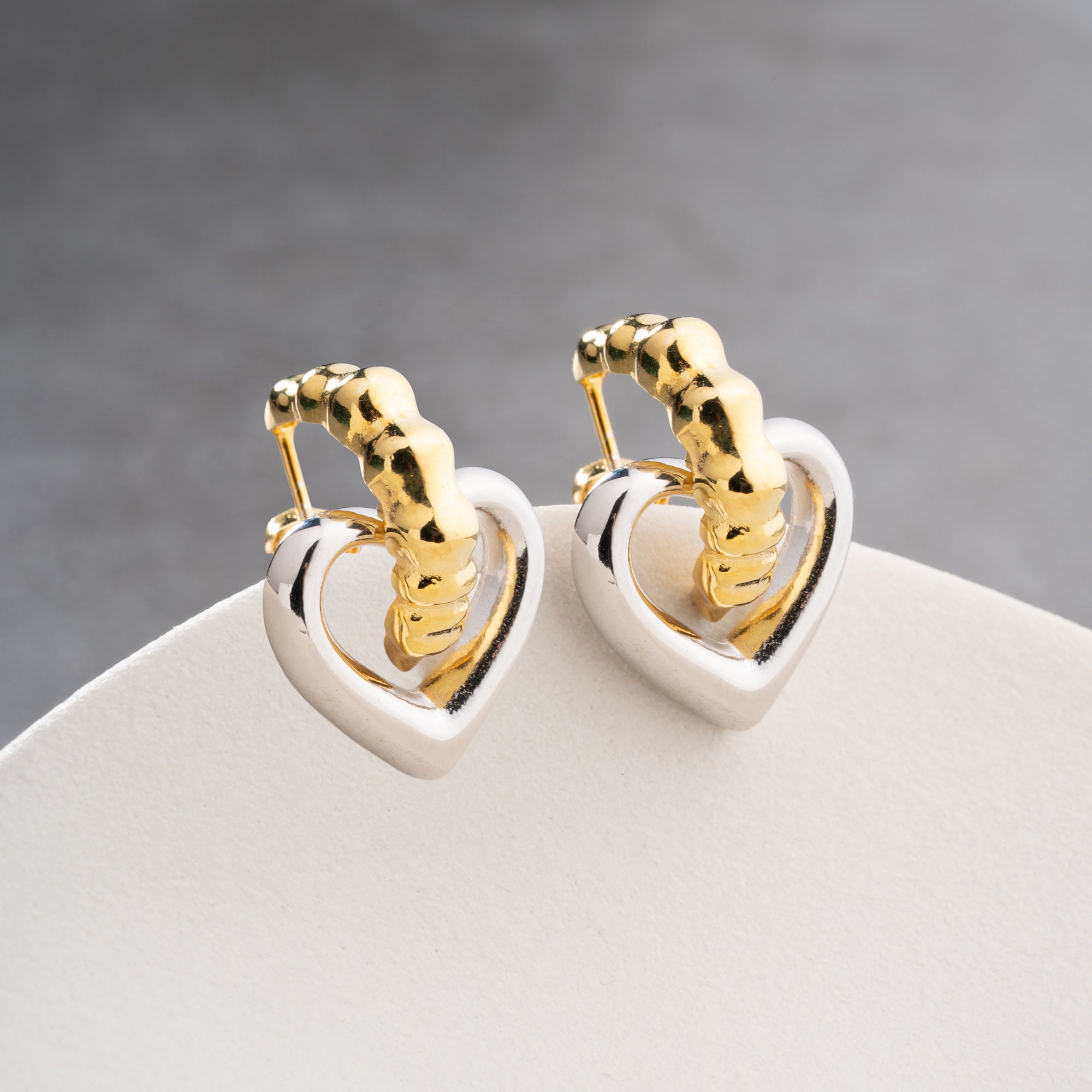 TOTI HEART OHRRINGE | 925 SILBER