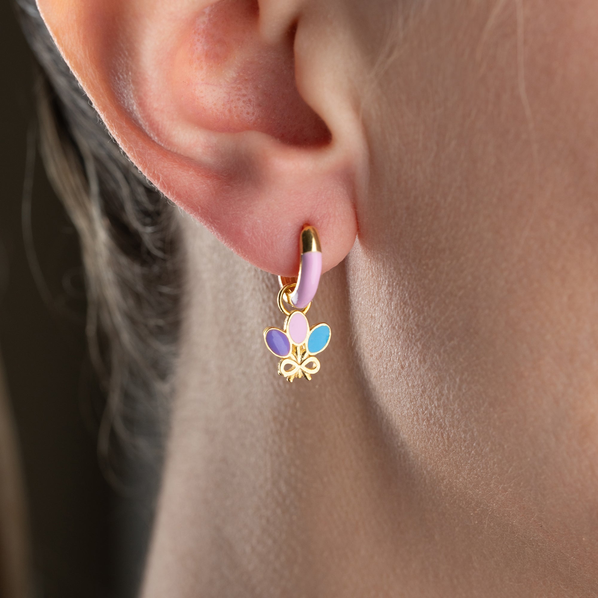 KINDER BALLON OHRRINGE| 925 SILBER