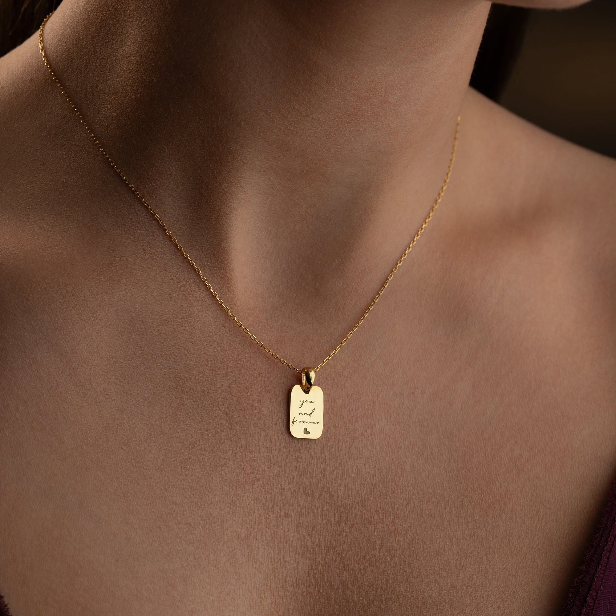 FOREVER LOVE HALSKETTE | 925 SILBER