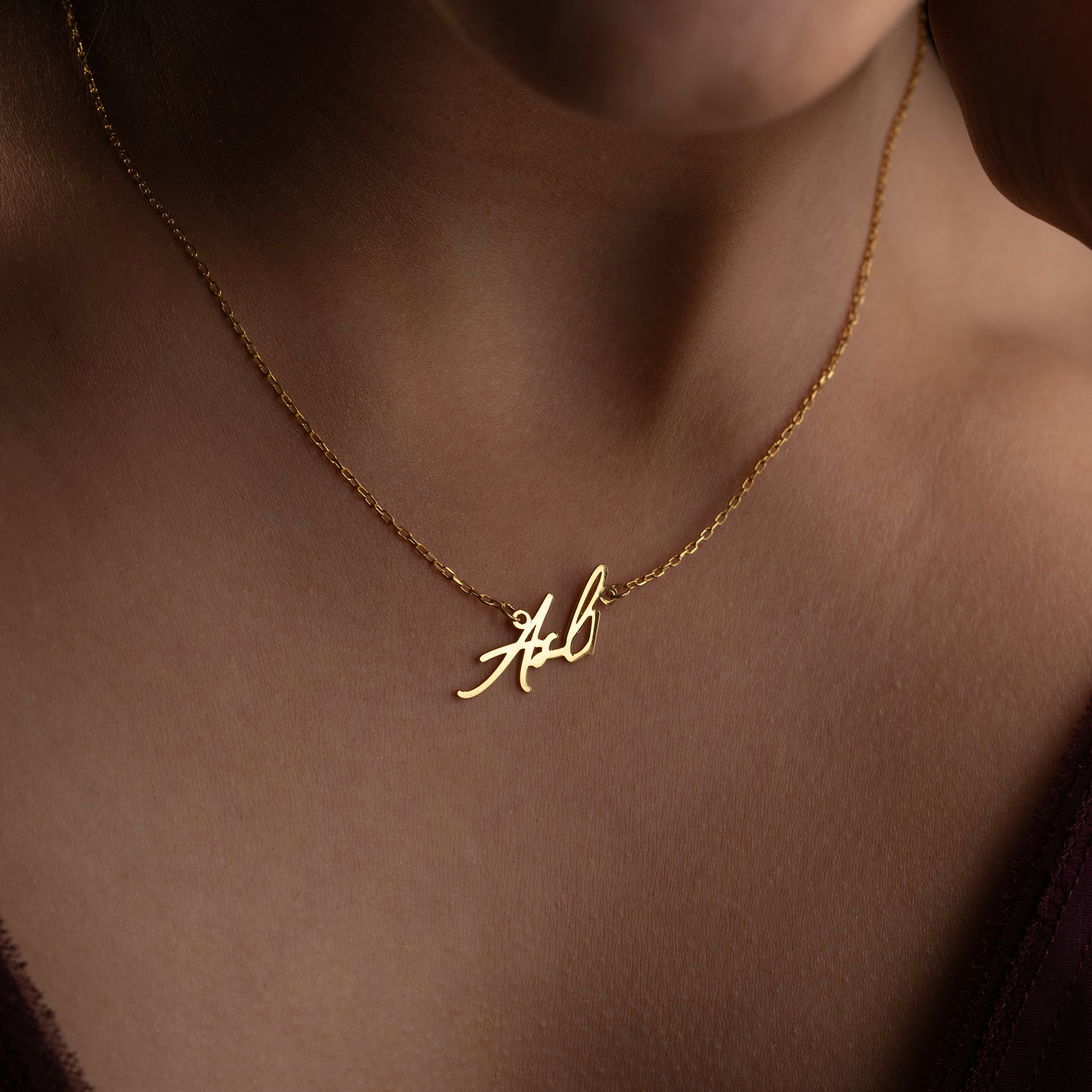 NAMENS HALSKETTE | 925 SILBER