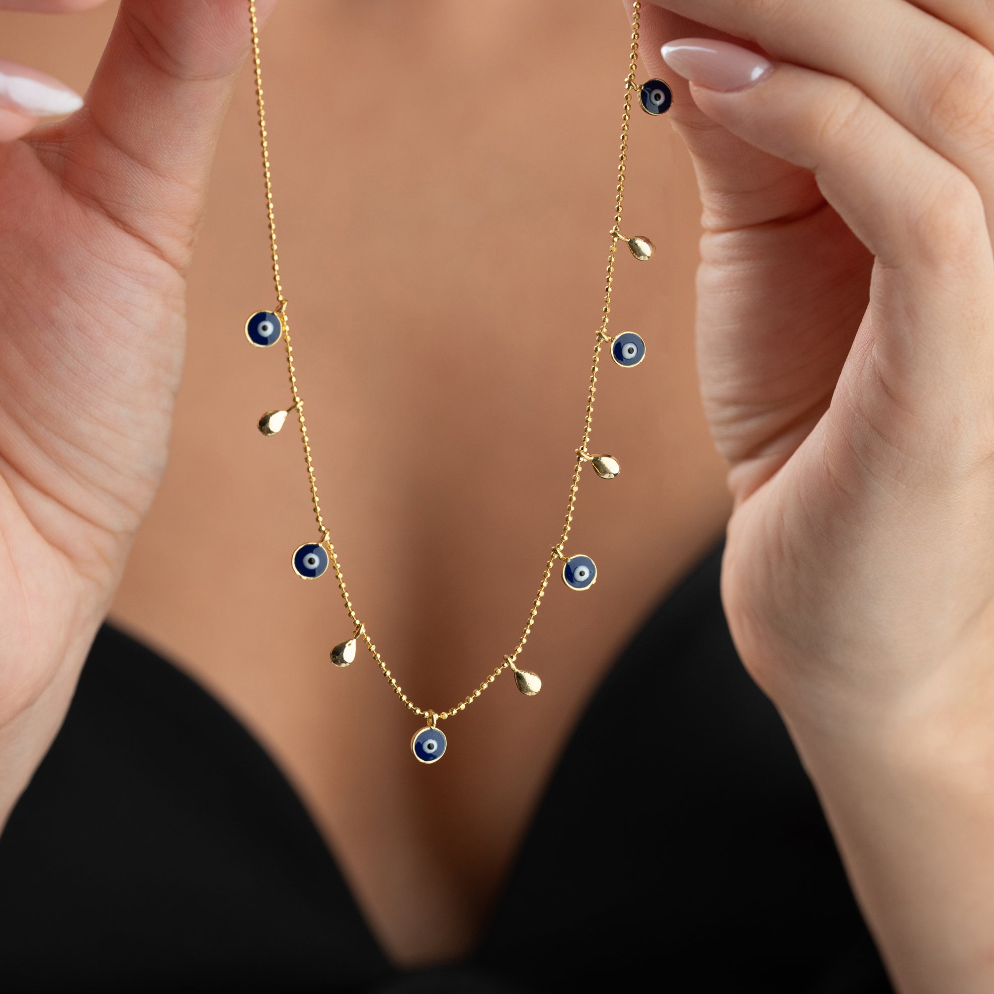 DROP X NAZAR KETTE | 925 SILBER