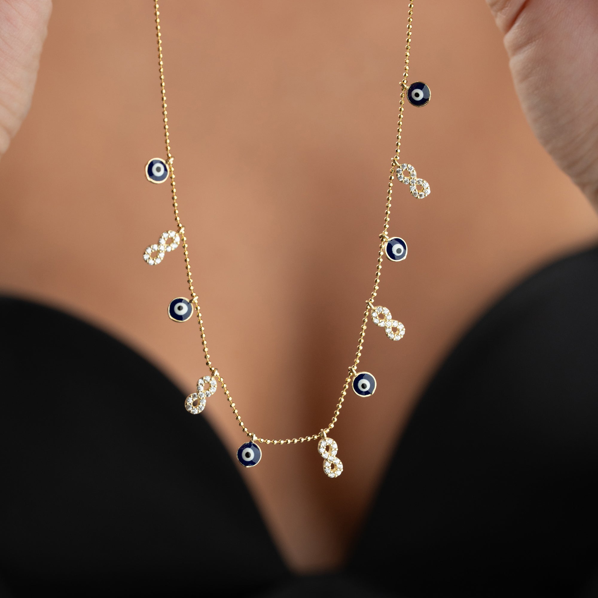 INFINITY X NAZAR KETTE | 925 SILBER