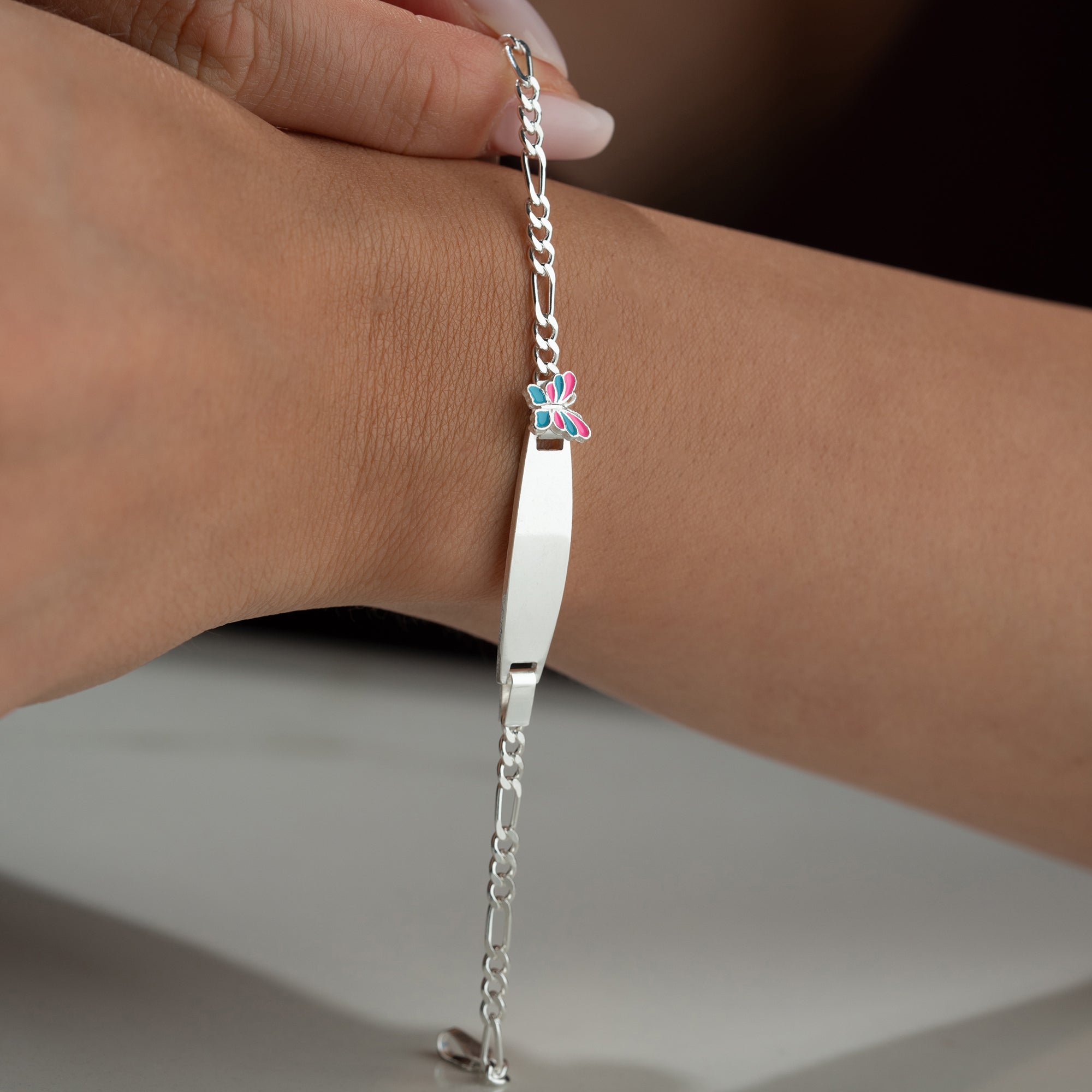 SCHMETTERLING KINDER ARMBAND | 925 SILBER