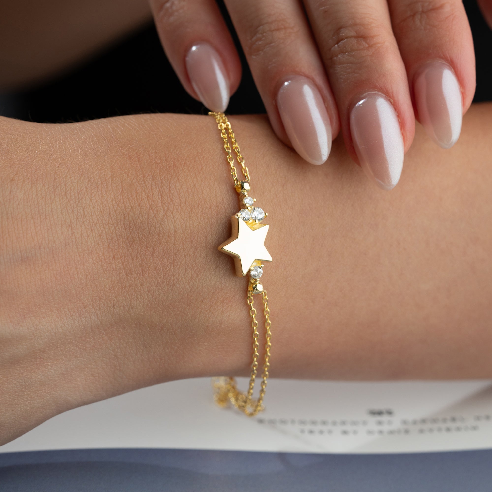 STERN STONE ARMBAND | 925 SILBER