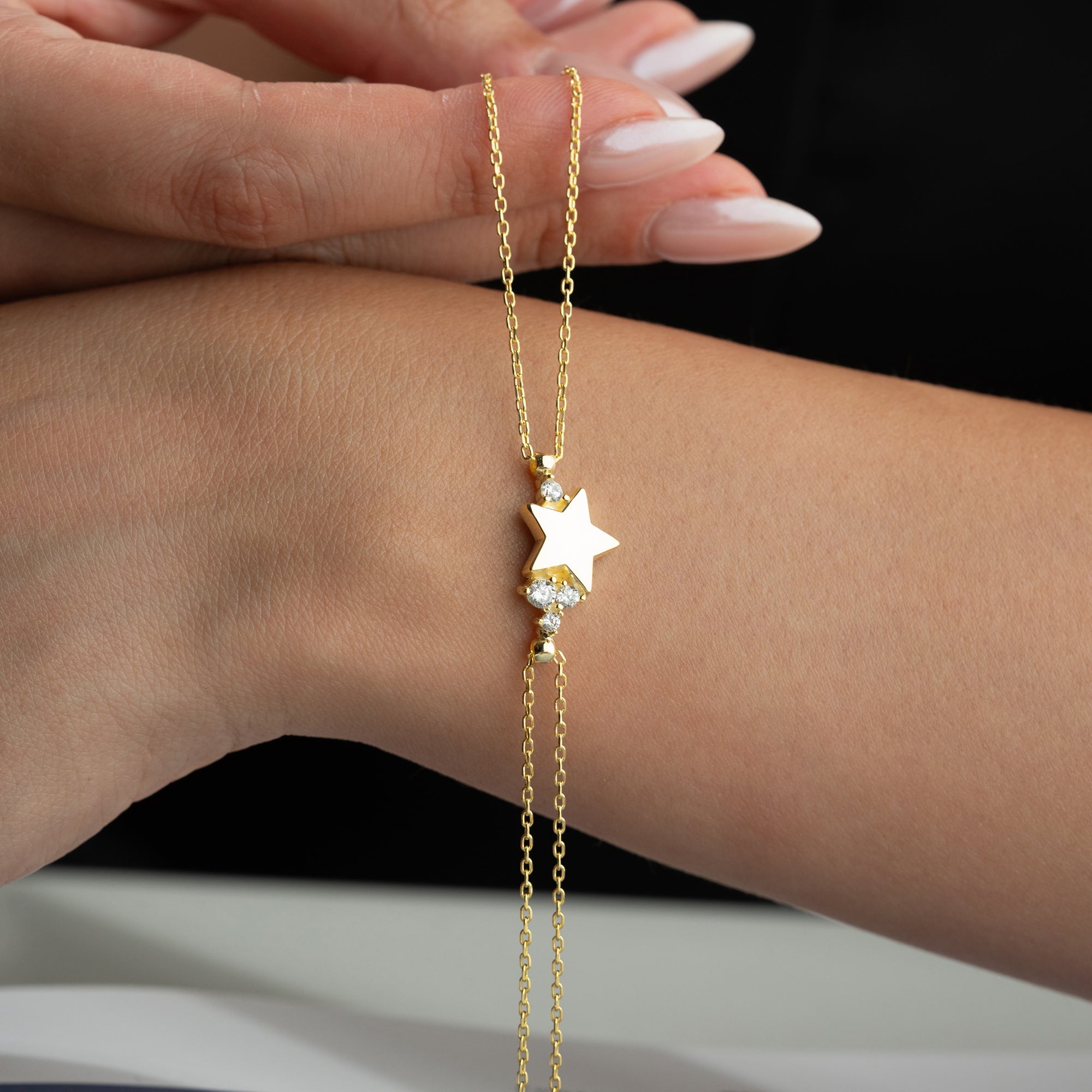 STERN STONE ARMBAND | 925 SILBER