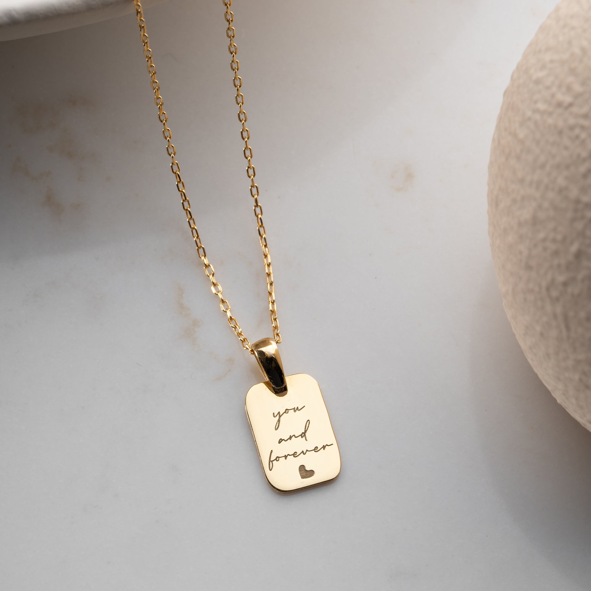 FOREVER LOVE HALSKETTE | 925 SILBER