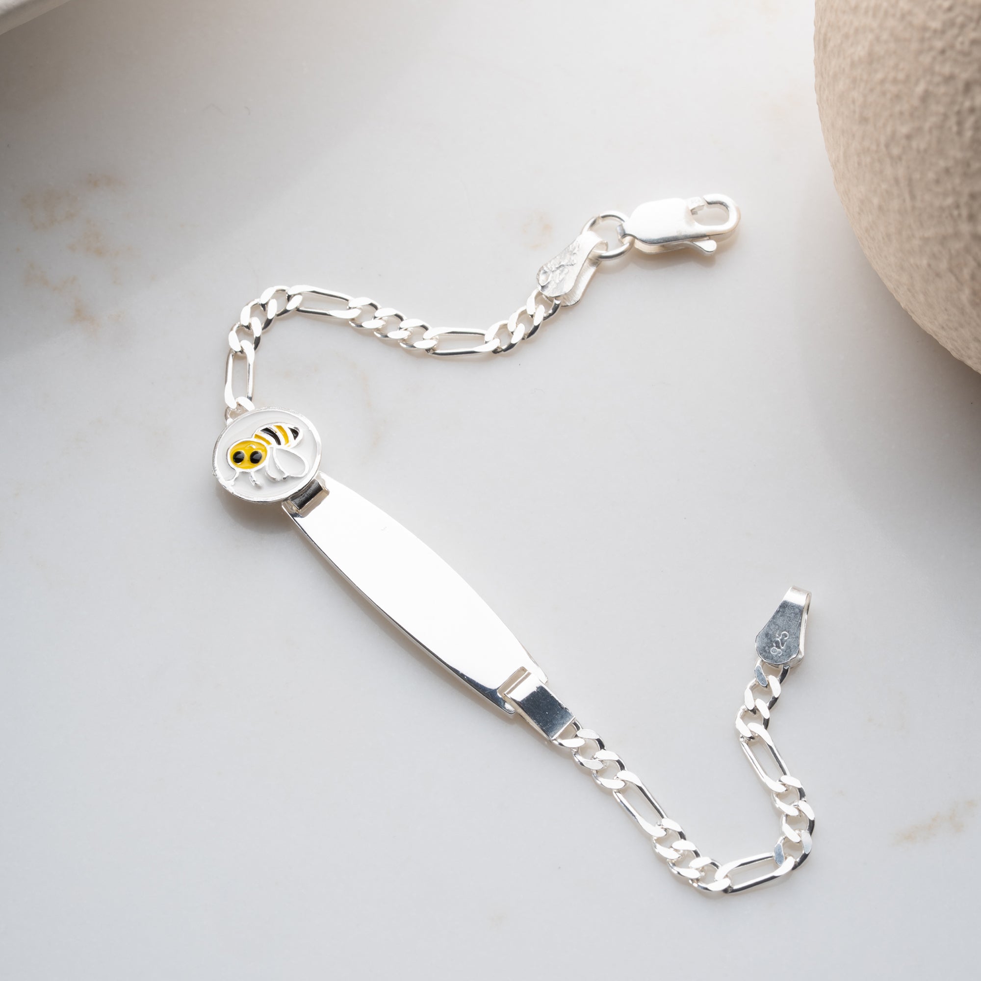 SÜßE BIENE KINDER ARMBAND | 925 SILBER