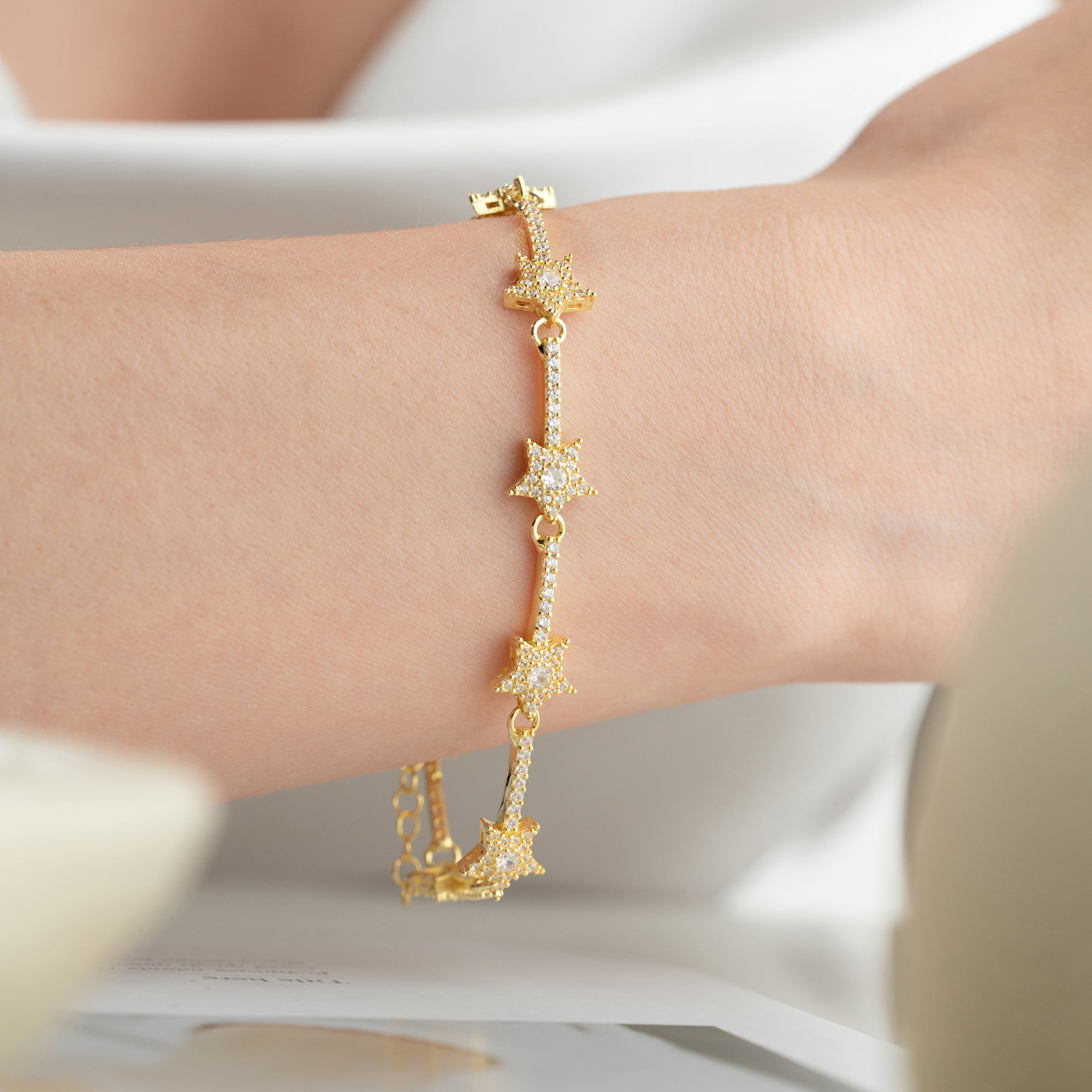 ICED STERN ARMBAND | 925 SILBER