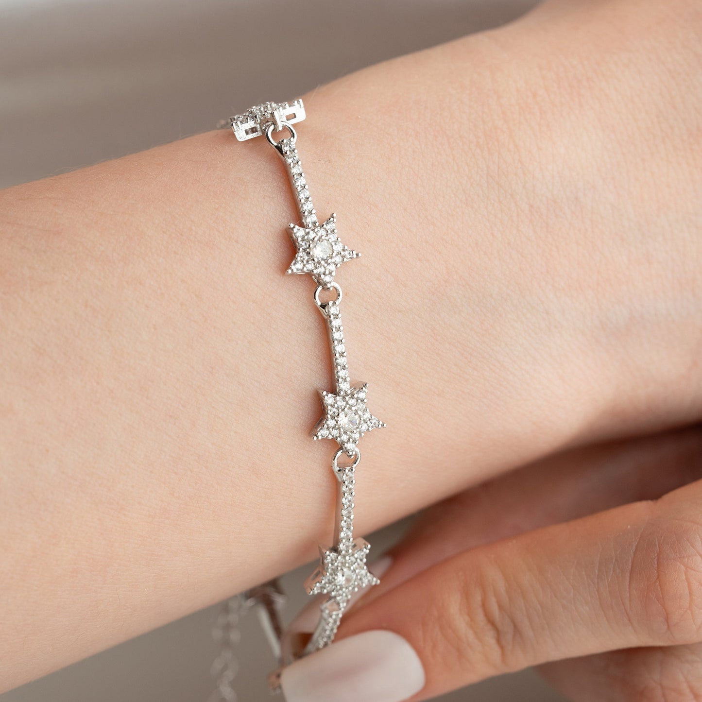 ICED STERN ARMBAND | 925 SILBER
