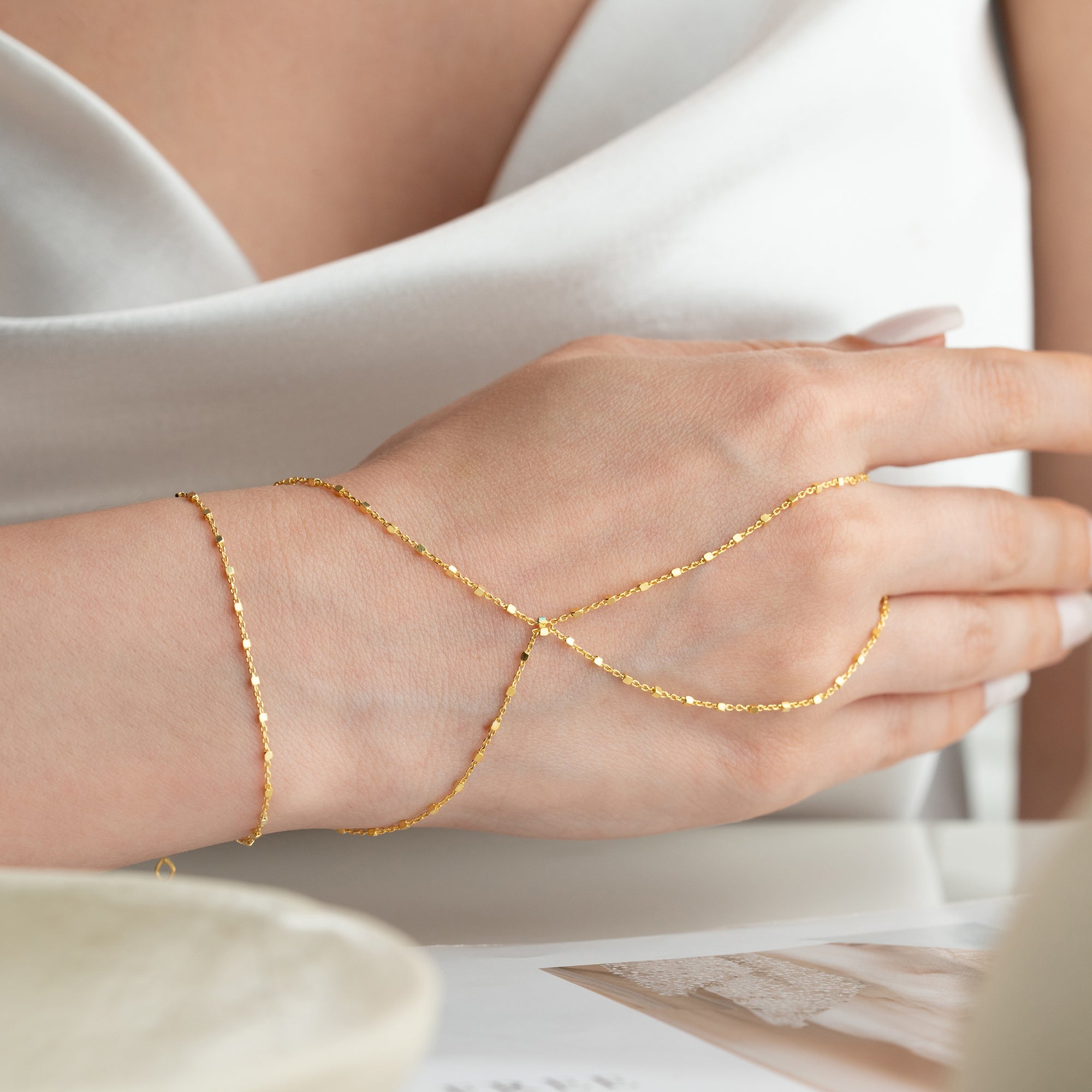 CRUSH CHAIN HANDKETTE | 925 SILBER