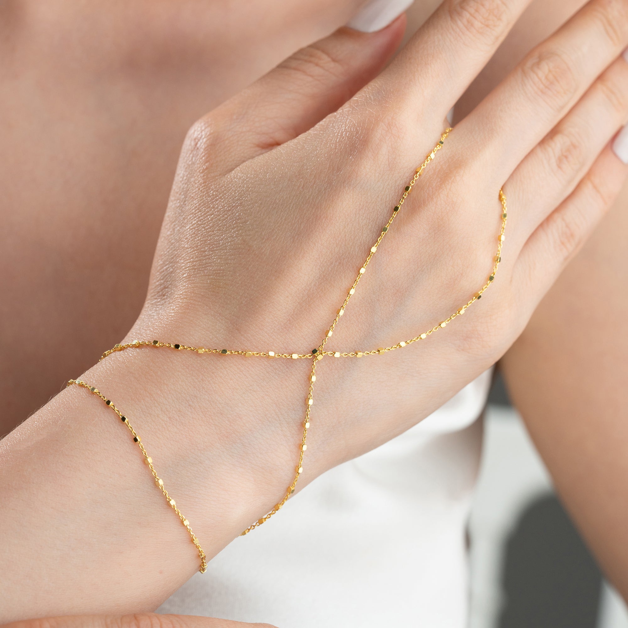 CRUSH CHAIN HANDKETTE | 925 SILBER