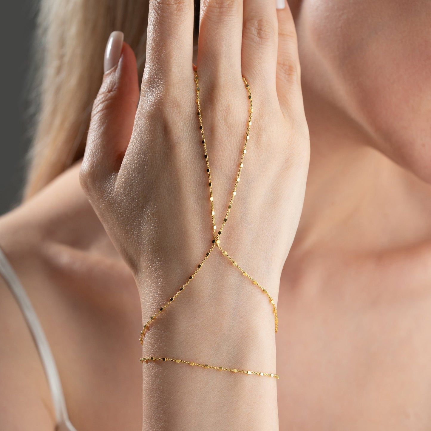 CRUSH CHAIN HANDKETTE | 925 SILBER