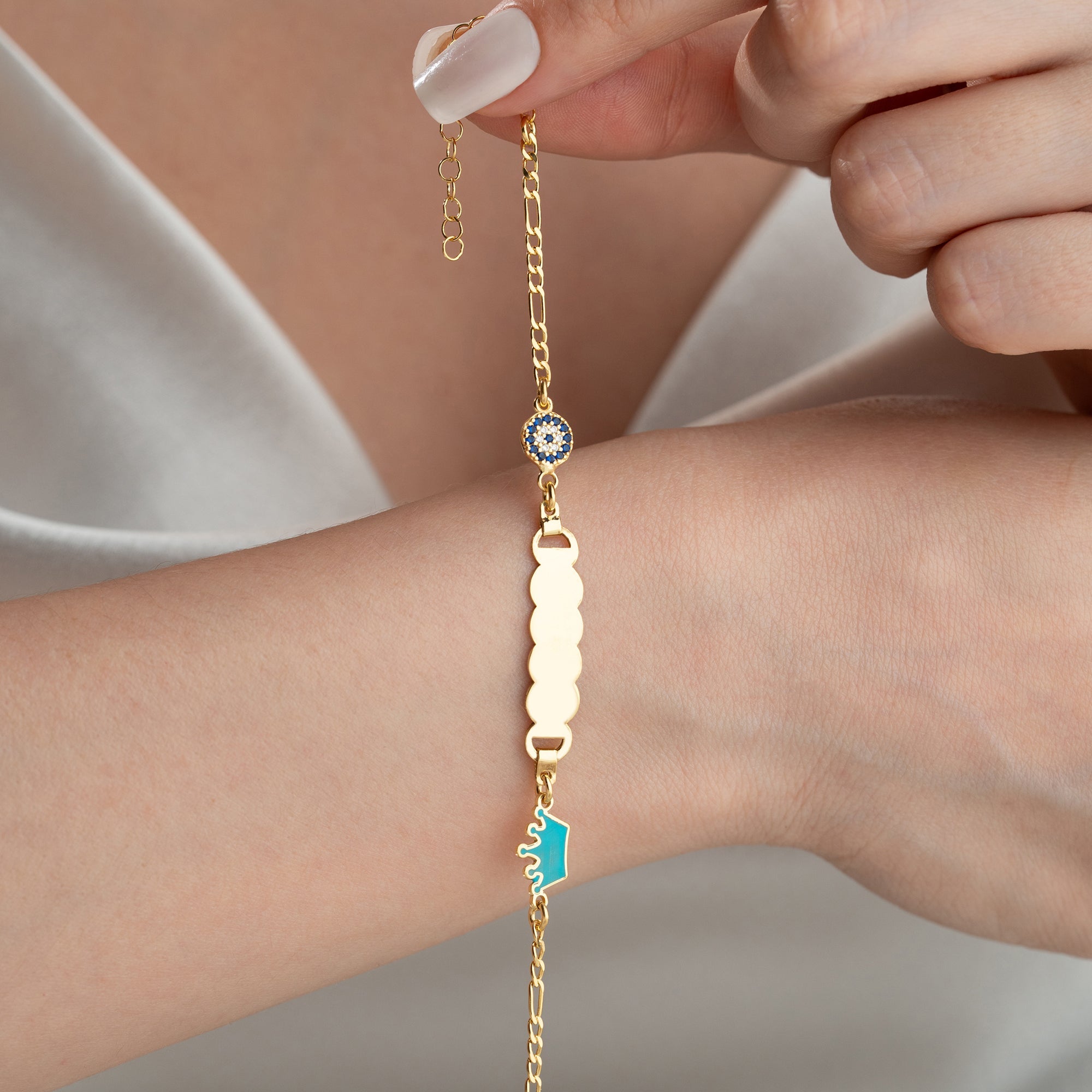 KÖNIG KINDER ARMBAND | 925 SILBER