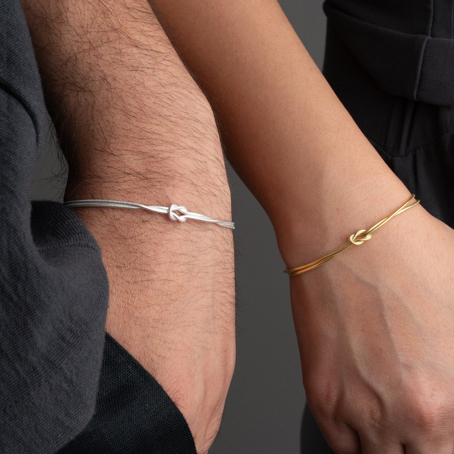 COUPLE INIFINITY INITIALEN PLÄTTCHEN | 925 SILBER