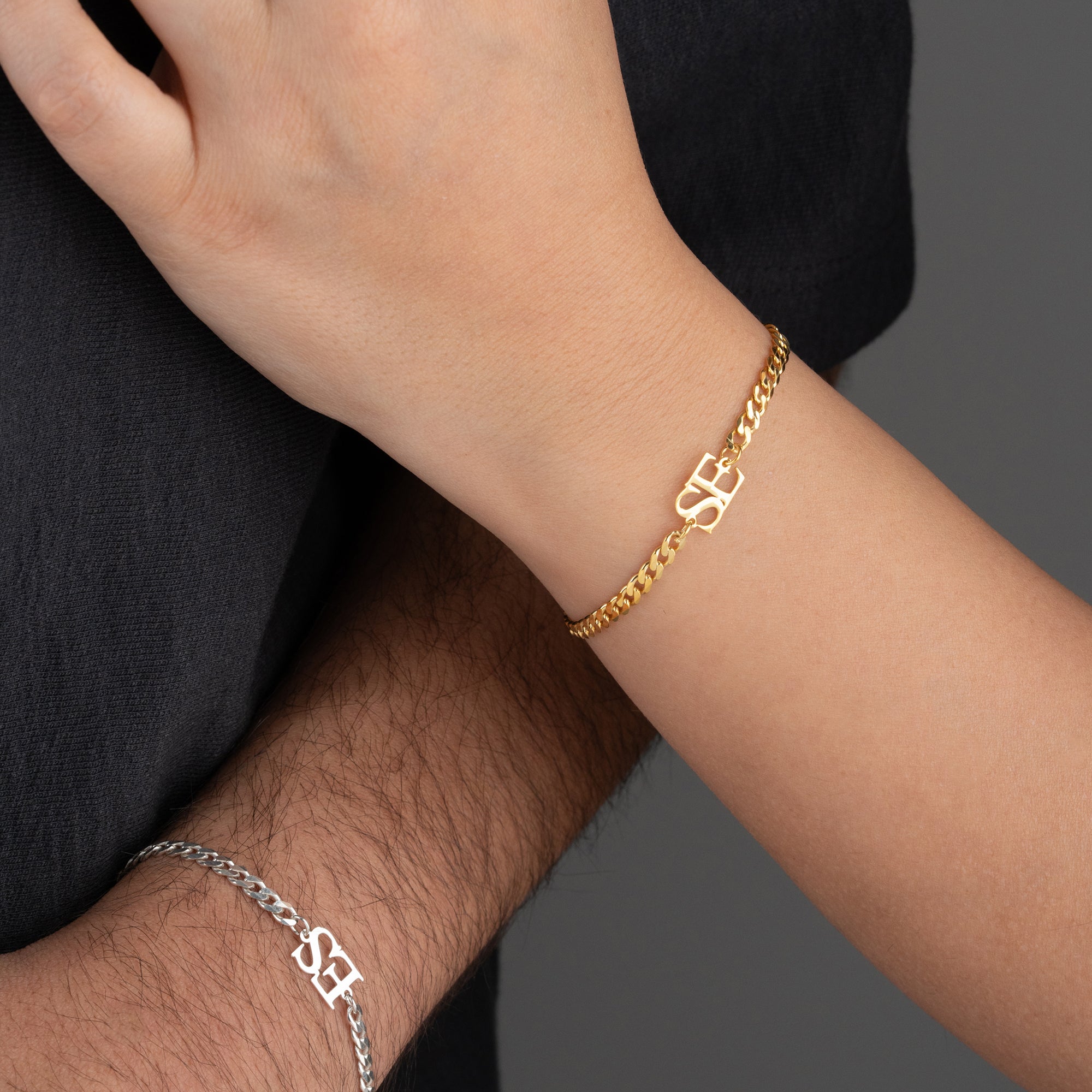 GOURMET 2`ER PARTNERARMBÄNDER | 925 SILBER