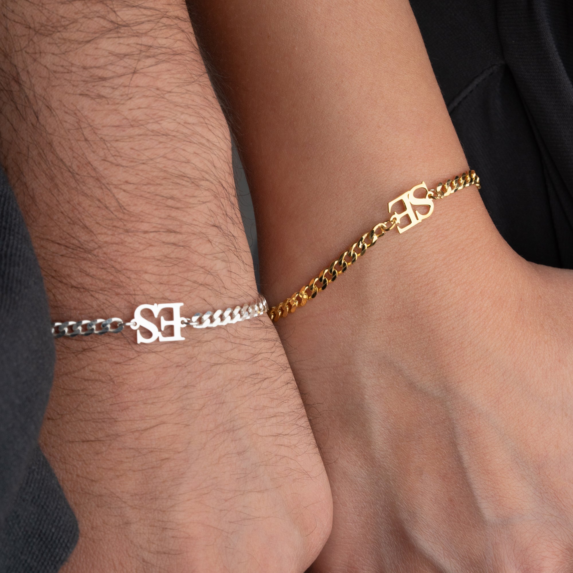 GOURMET 2`ER PARTNERARMBÄNDER | 925 SILBER