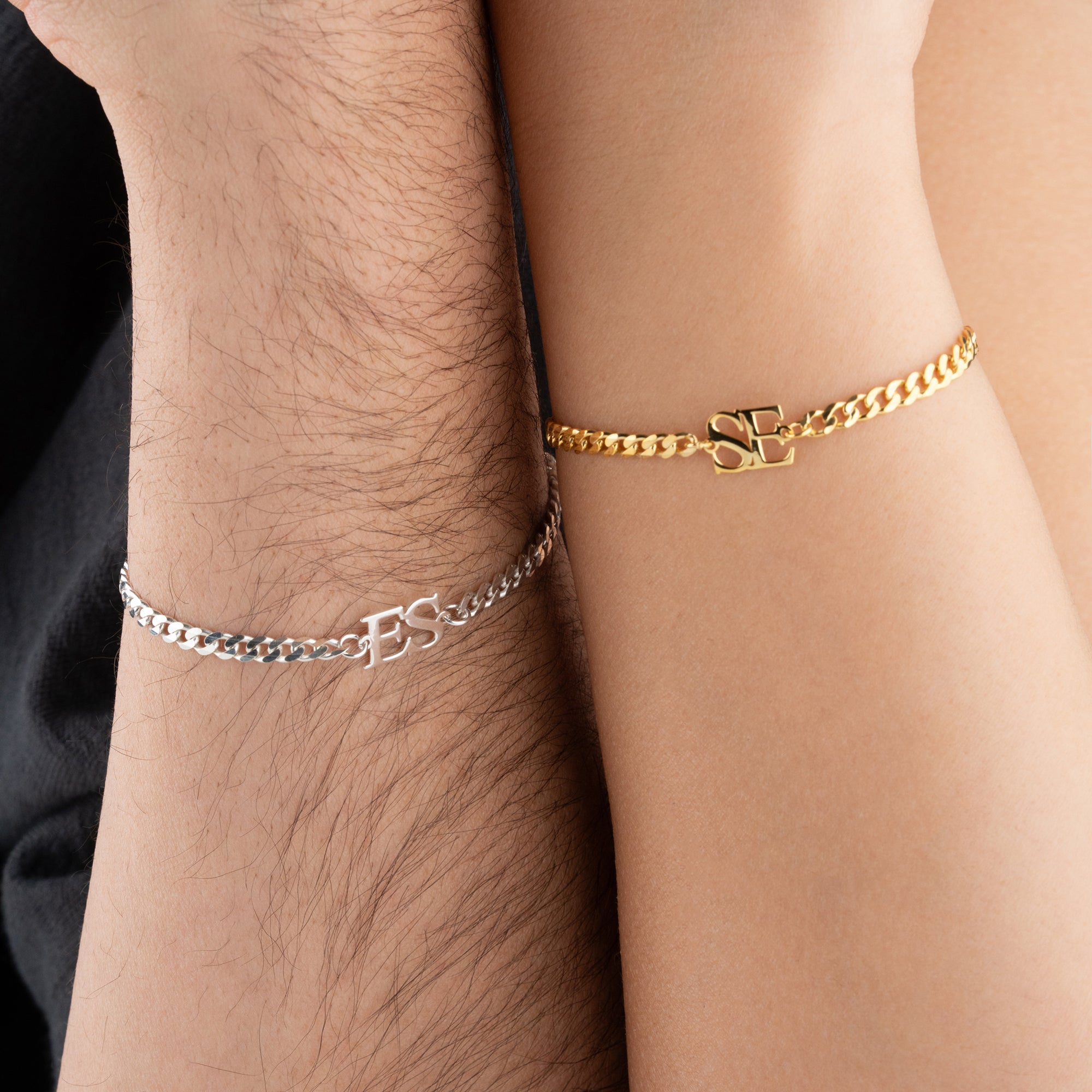 GOURMET 2`ER PARTNERARMBÄNDER | 925 SILBER