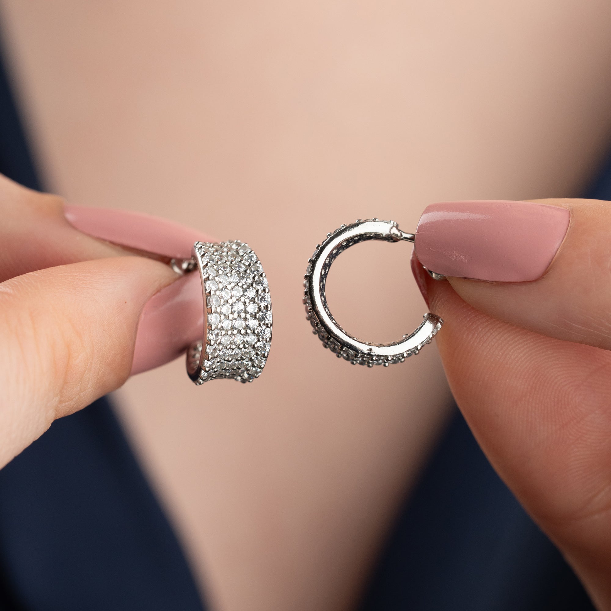 LEDA OHRRINGE | 925 SILBER